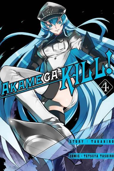 Okładka Akame ga Kill! tom 4