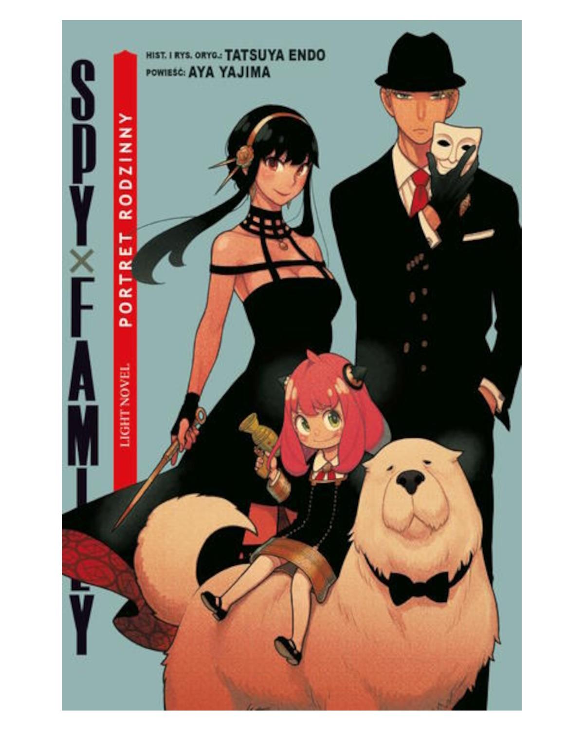 Okładka Spy x Family LN - Portret Rodzinny