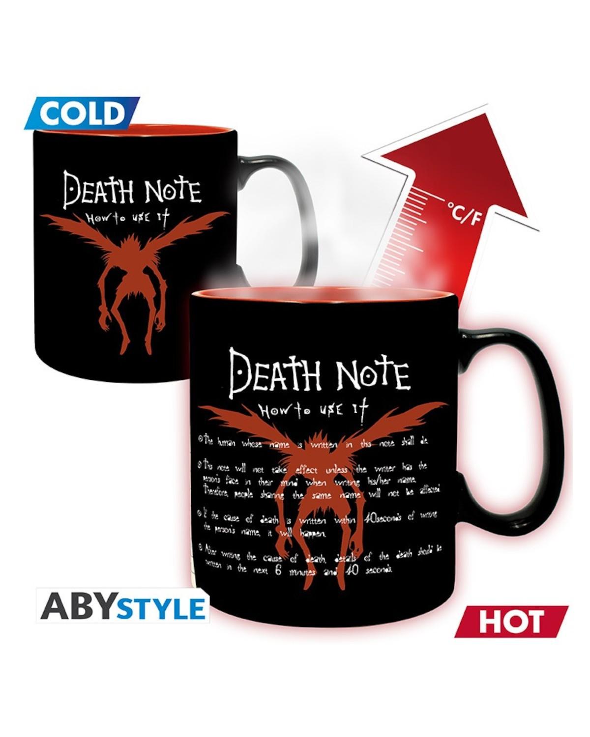 Kubek magiczny - L & Light/Death Note 460 ml