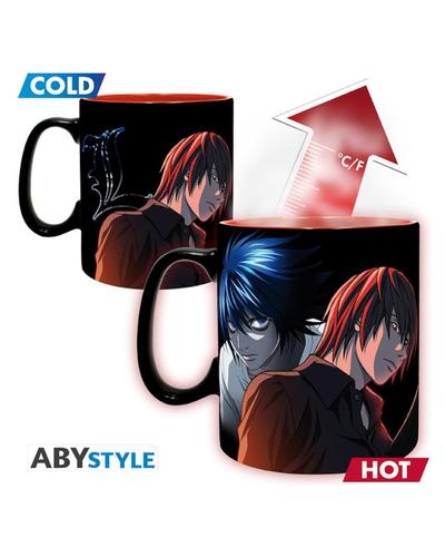 Kubek magiczny - Death Note (L, Light) — zdjęcie 2