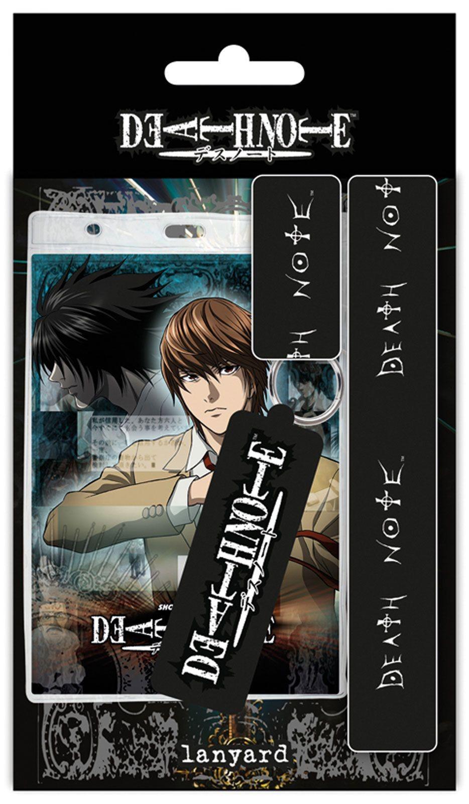 Zestaw Death Note: Smycz + brelok + identyfikator