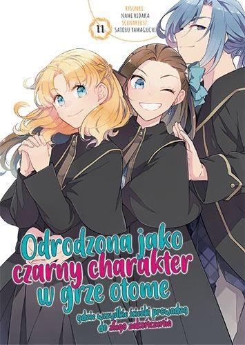 Okładka Odrodzona jako Czarny Charakter w Grze Otome - tom 11