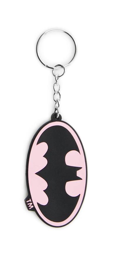 Brelok - DC Batman Logo (Pink)