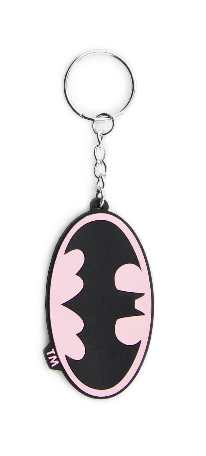 Brelok - DC Batman Logo (Pink)