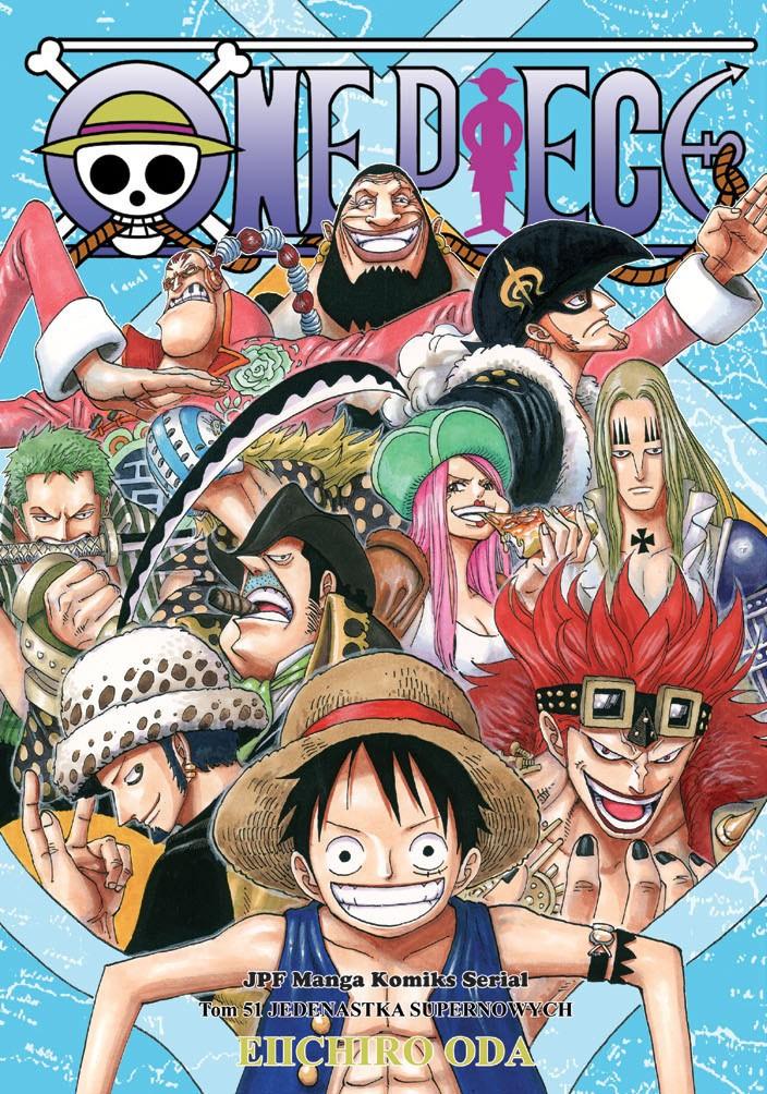 Okładka One Piece tom 51