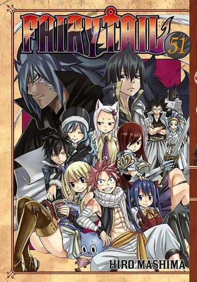 Okładka Fairy Tail - tom 51