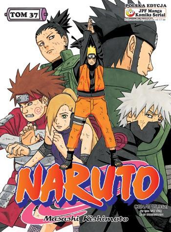 Okładka Naruto tom 37