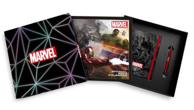 Marvel - zestaw długopis, kalendarz, pamiętnik 2023