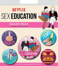 Zestaw przypinek - Sex Education