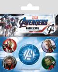 Zestaw przypinek - Avengers