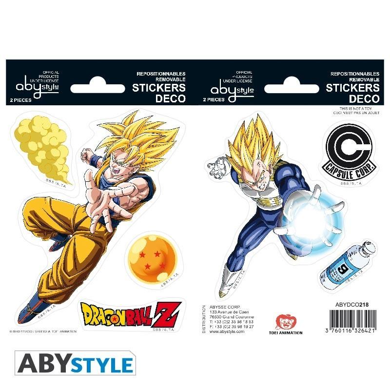 Naklejki- Goku/Vegeta
