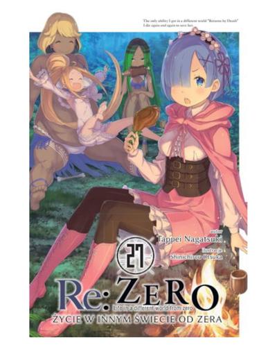 Okładka Light Novel'a - Re:Zero kara Hajimeru Isekai Seikatsu - tom 27