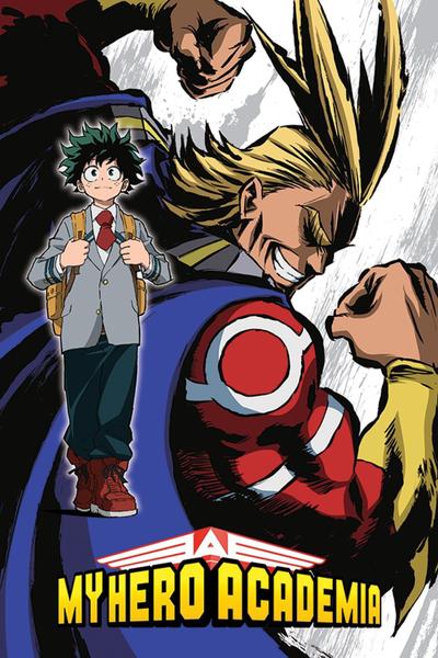 Plakat - Deku & All Might/My Hero Academia (FP4631)