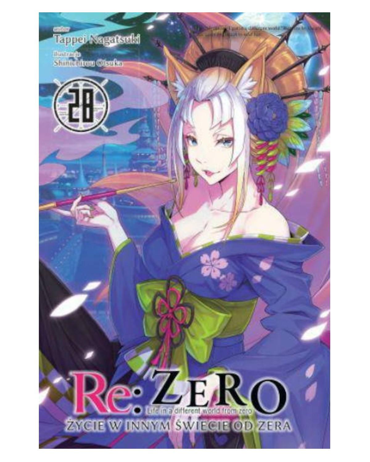 Okładka Light Novel'a - Re:Zero kara Hajimeru Isekai Seikatsu - tom 28