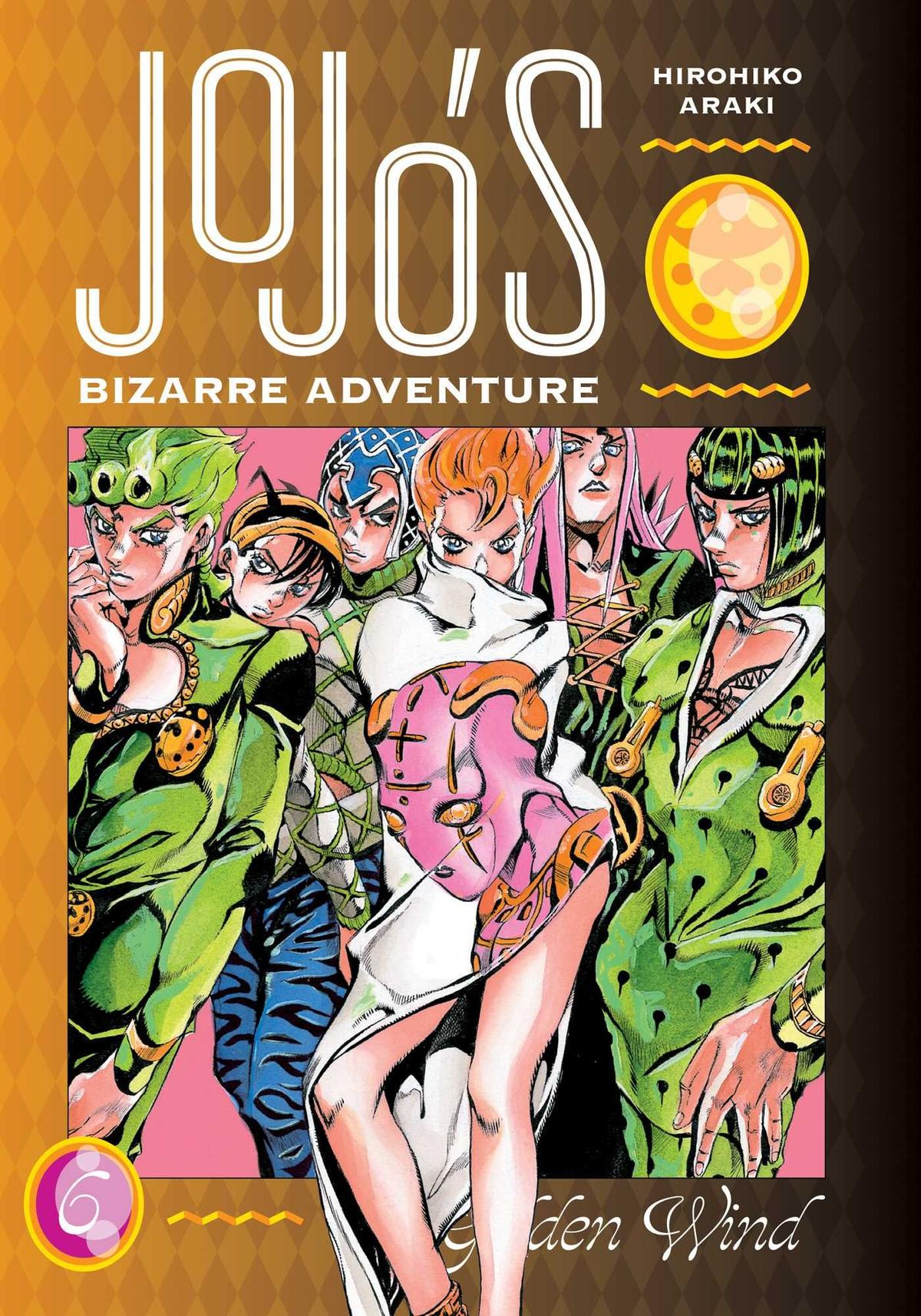 Okładka Jojo Bizzare Adventure part 5 (eng.) - tom 6