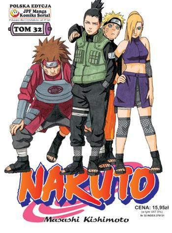 Okładka Naruto tom 32