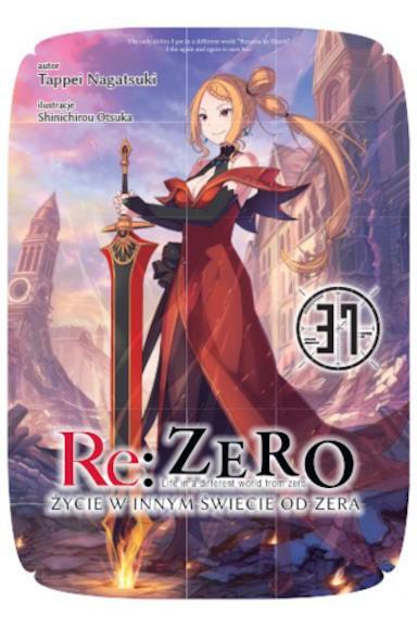 Okładka Light Novel'a - Re:Zero kara Hajimeru Isekai Seikatsu - tom 37