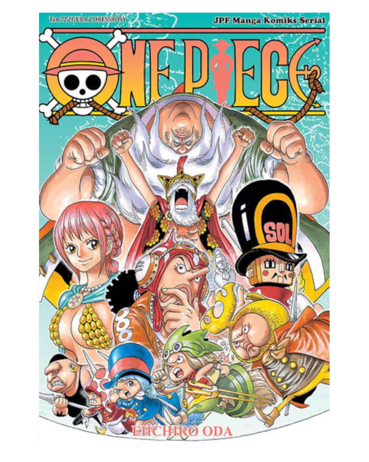 Okładka One Piece tom 72