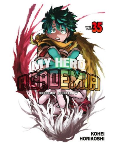 Okładka Boku no Hero Academia - tom 35