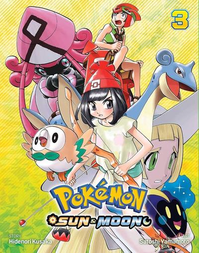 Okładka Pokemon: Sun & Moon - tom 3 (eng.)