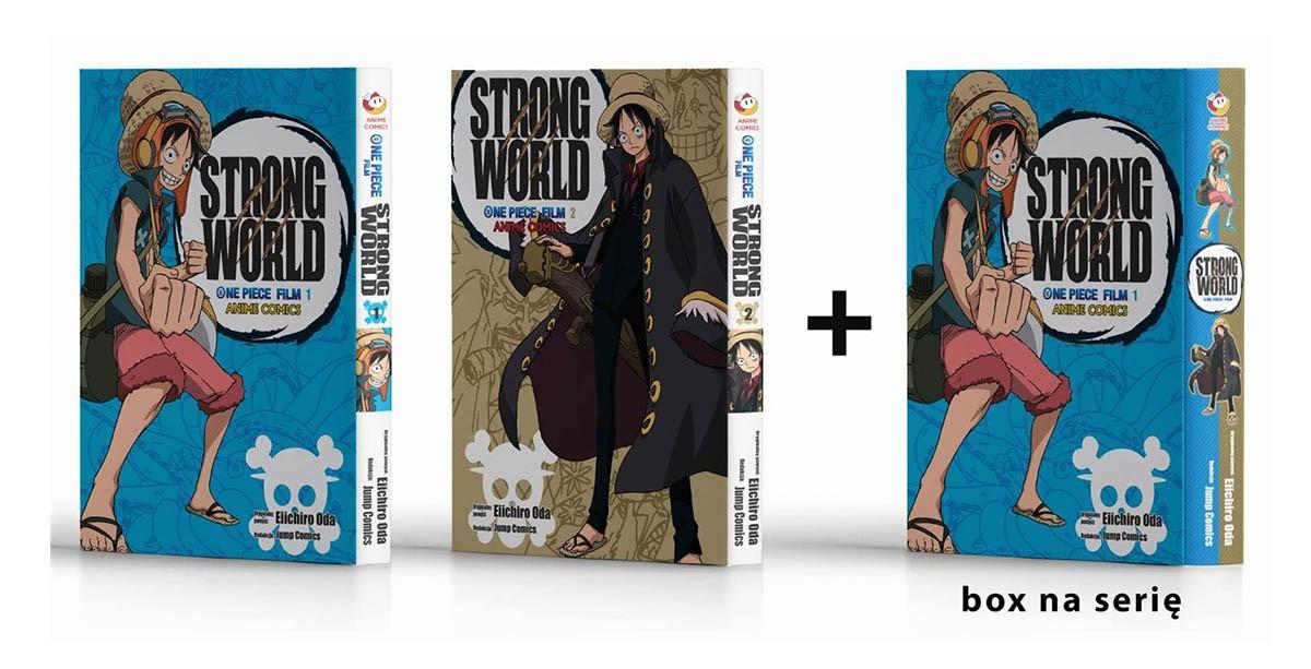 Okładka One Piece - Strong World (1 i 2 tom)