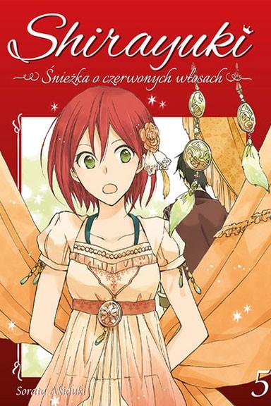 Okładka Shirayuki. Śnieżka o czerwonych włosach. - Tom 5