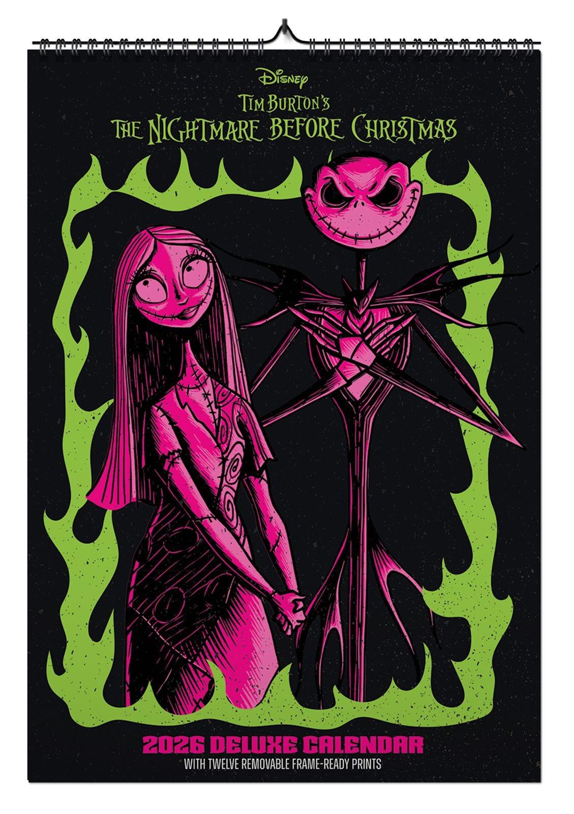Kalendarz 2026 A3 - The Nightmare Before Christmas
