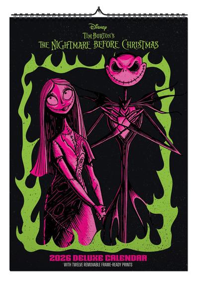 Kalendarz 2026 A3 - The Nightmare Before Christmas