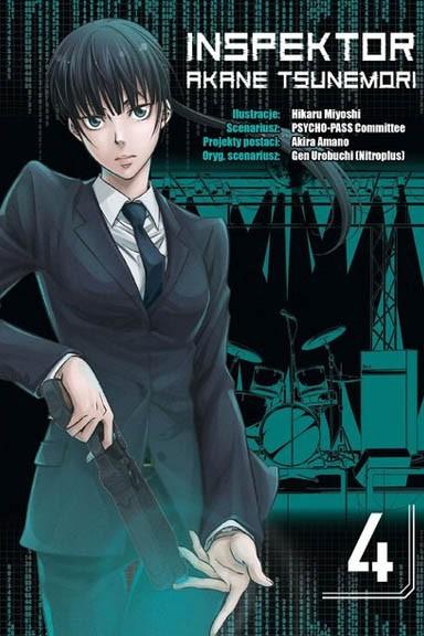 Okładka Inspektor Akane Tsunemori Tom 4