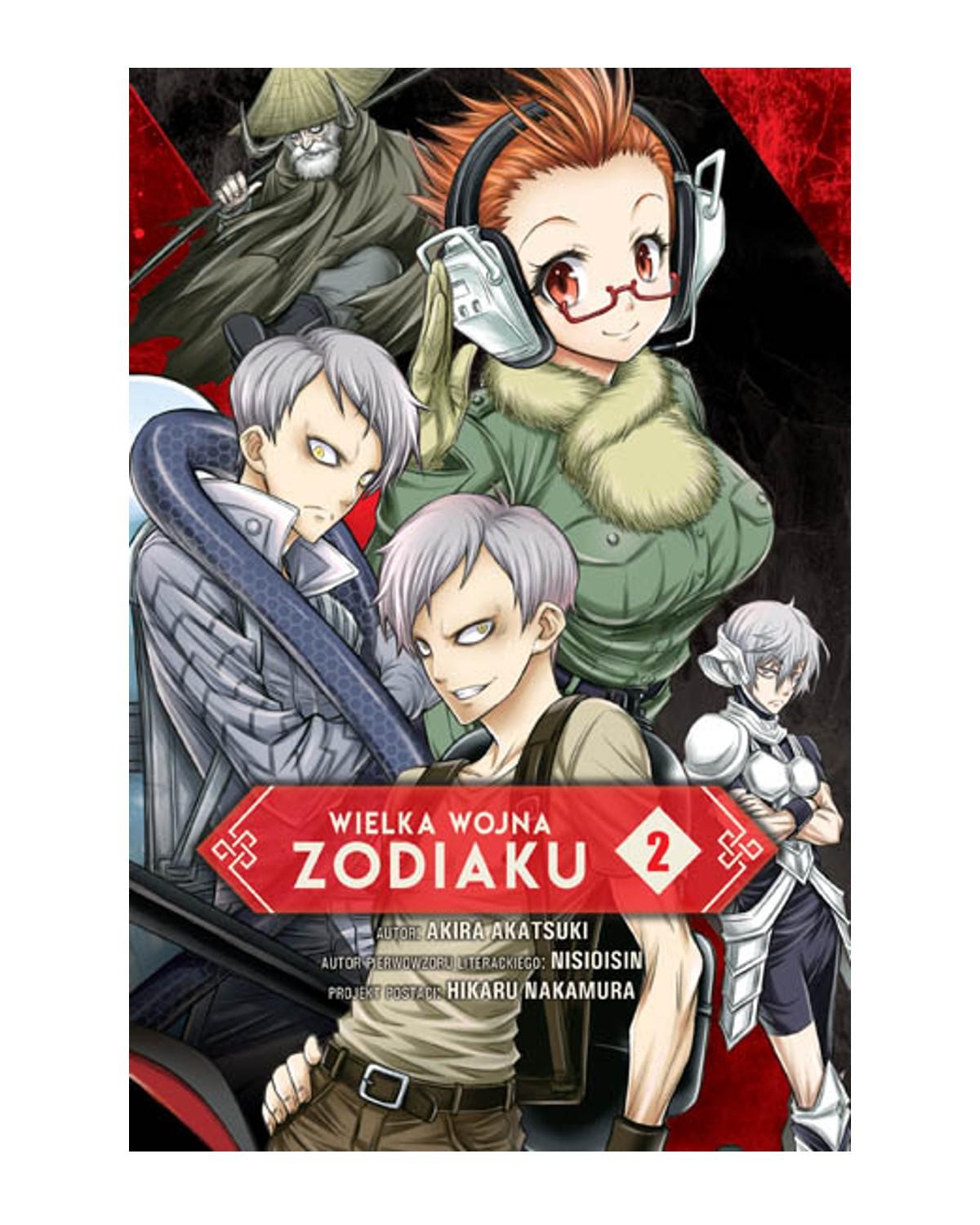Okładka Wielka Wojna Zodiaku - tom 2
