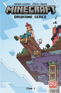 Okładka Minecraft - Brukowe serce - Tom 1
