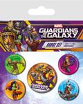 Zestaw przypinek - Guardians of The Galaxy (comics)