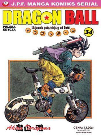 Okładka Dragon Ball tom 34