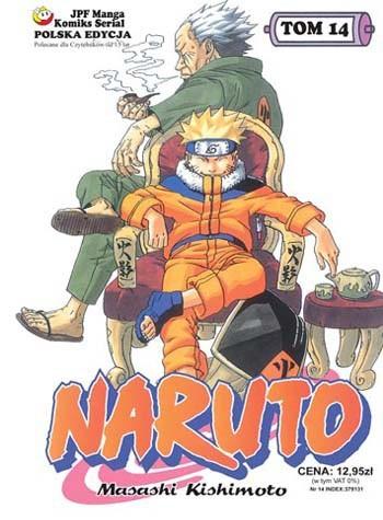Okładka Naruto tom 14