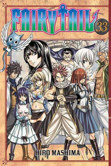 Okładka Fairy Tail tom 33