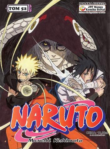 Okładka Naruto tom 52