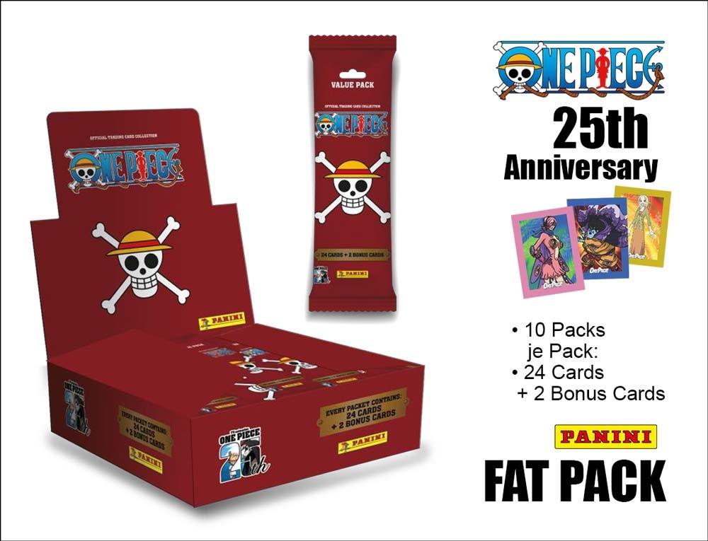 Karty One Piece - 25th Anniversary fat pack (losowa saszetka)