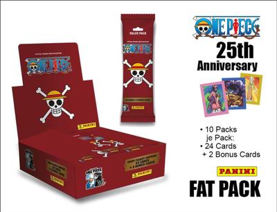 Karty One Piece - 25th Anniversary fat pack (losowa saszetka)