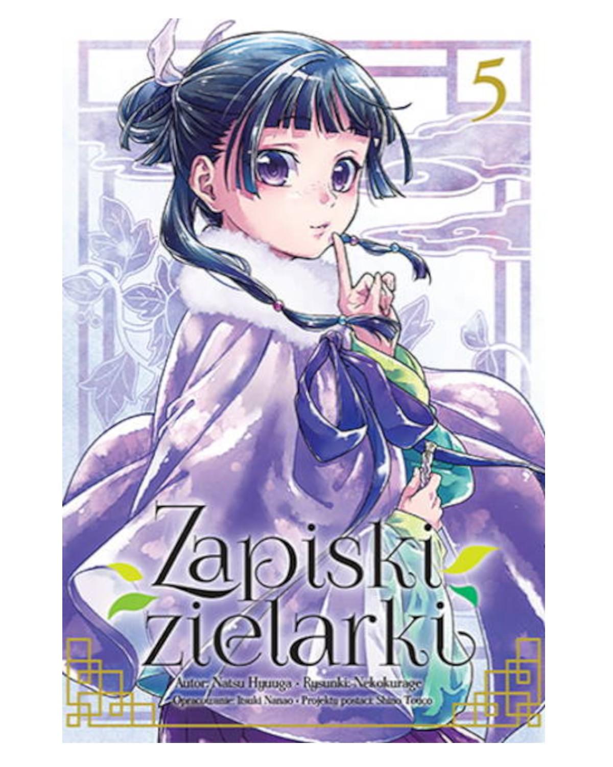 Okładka Zapiski Zielarki - tom 5