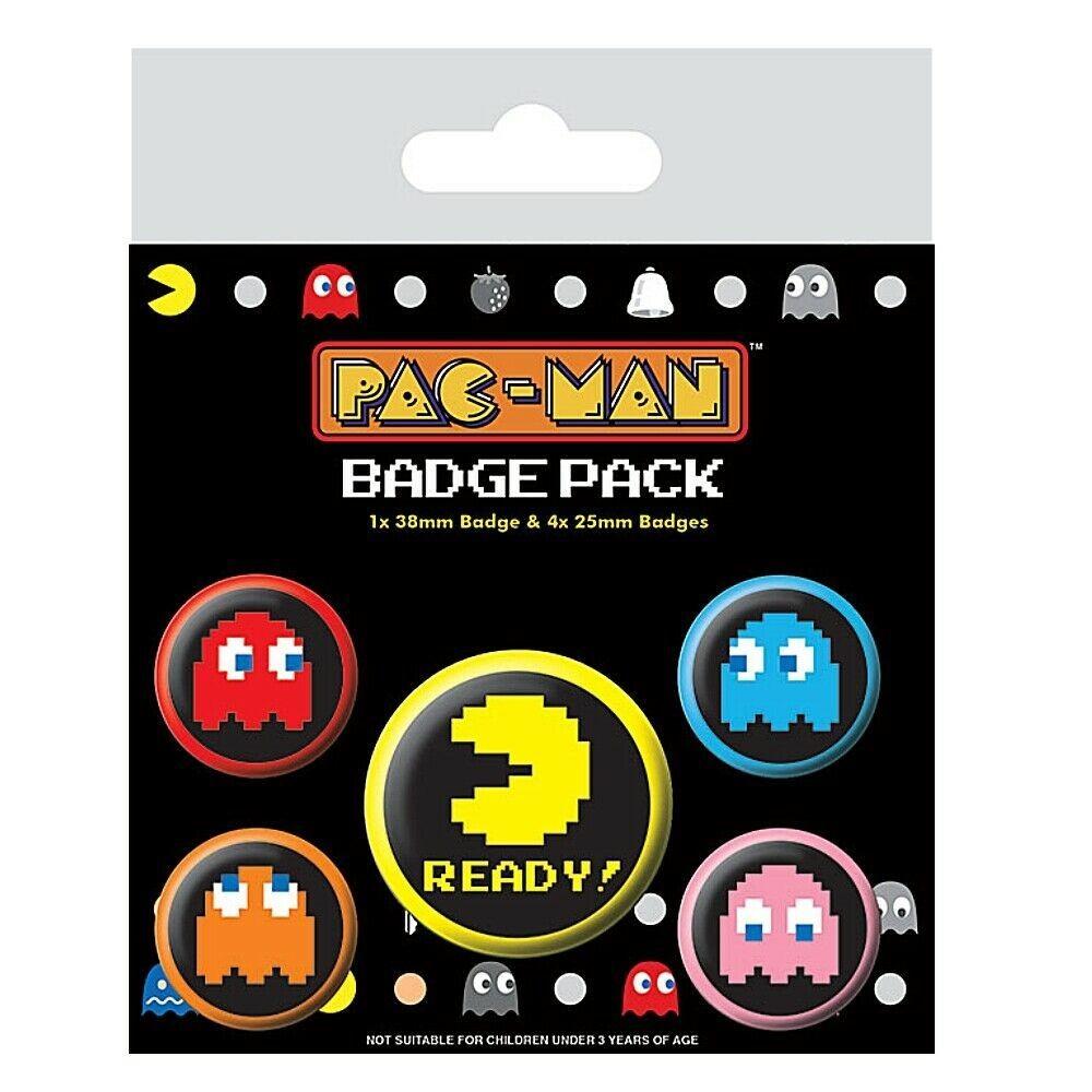 Zestaw przypinek - Pac - Man