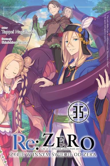 Okładka Light Novel'a - Re:Zero kara Hajimeru Isekai Seikatsu - tom 35