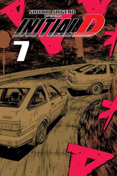 Okładka Initial D - tom 7