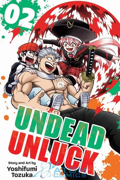 Okładka Undead Unluck - tom 2 (eng.)