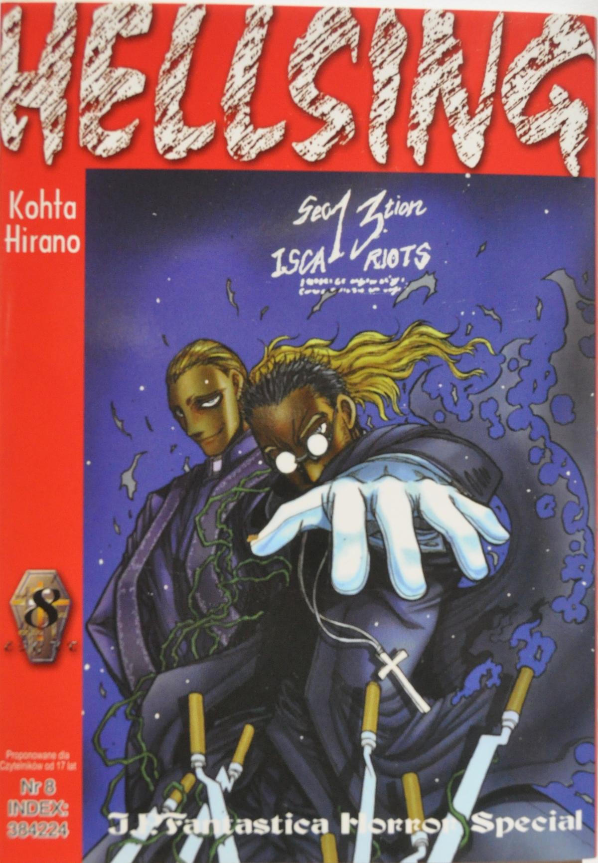 Okładka Hellsing - tom 8