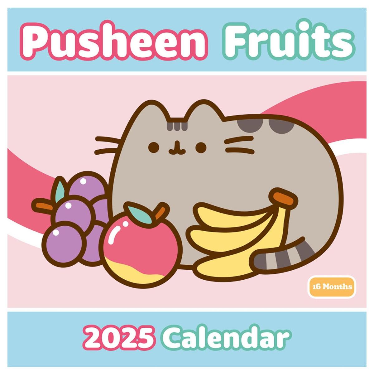 Kalendarz 2025 - Pusheen Fruits