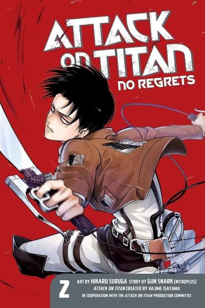 Okładka Attack on Titan: No Regrets - tom 2 (eng.)