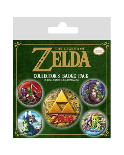 Zestaw przypinek - Zelda