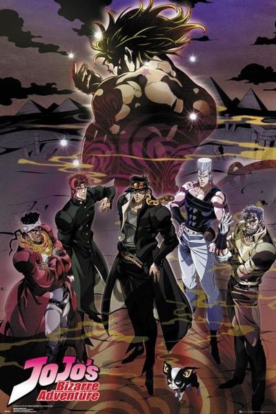 Duży plakat - JoJo's Bizarre Adventure