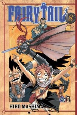 Okładka Fairy Tail tom 8