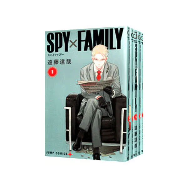 Okładka Box Spy x Family tom 1-5 (wersja japońska)